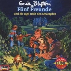 Hörbuch: Enid Blyton - Fünf Freunde und die Jagd nach den Smaragden - Rezension Lettern.de
