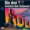 Hrbuch: Die drei Fragezeichen: Schatten ber Hollywood (128) - Rezension Literaturmagazin Lettern.de